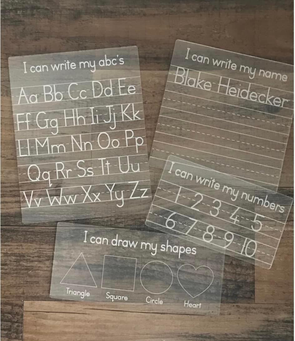 Tracing/Learning Boards
