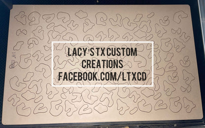 12x19 Leopard Full Acrylic Sheet