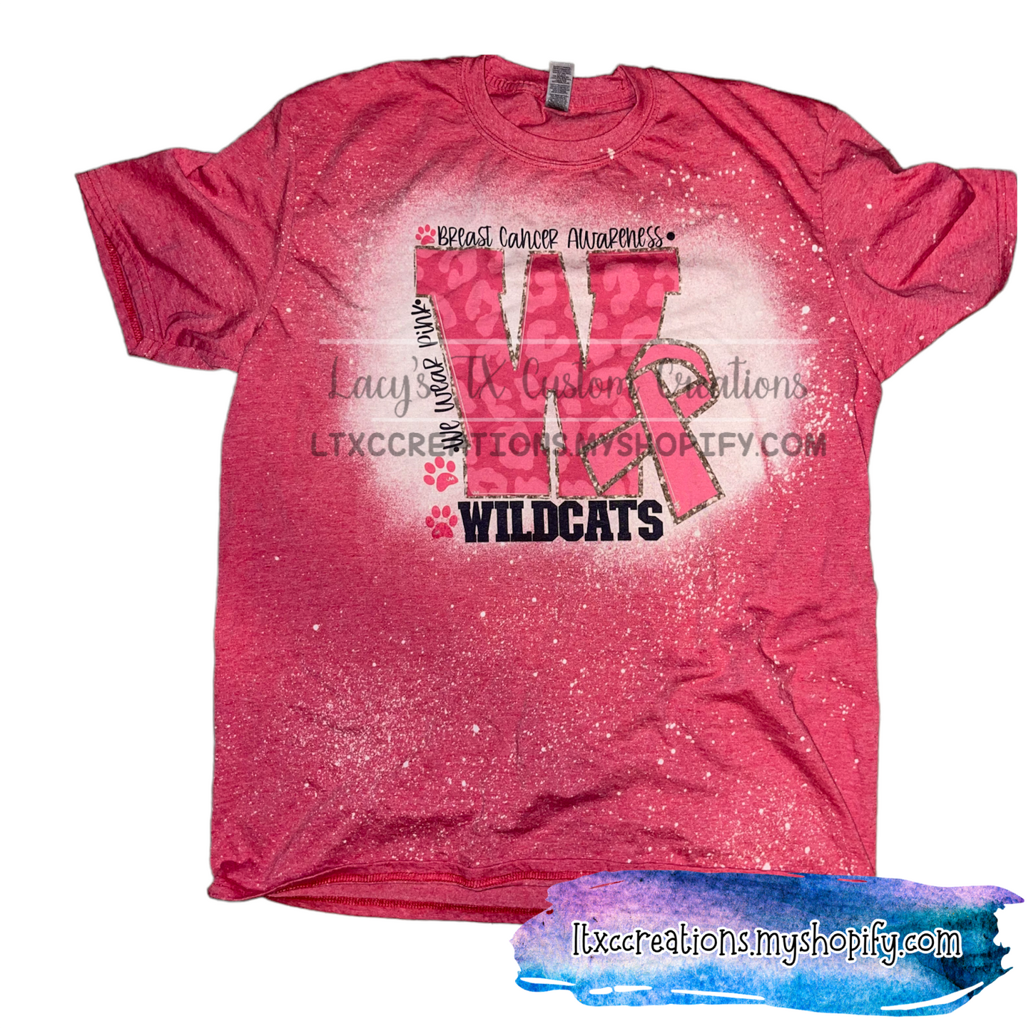 Breast Cancer Awareness School Spirit Tees - *PRE-ORDER*