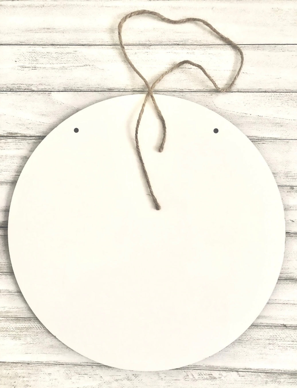 Sublimation 12” Door Hanger BLANK