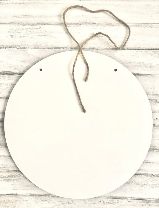 Sublimation 12” Door Hanger BLANK