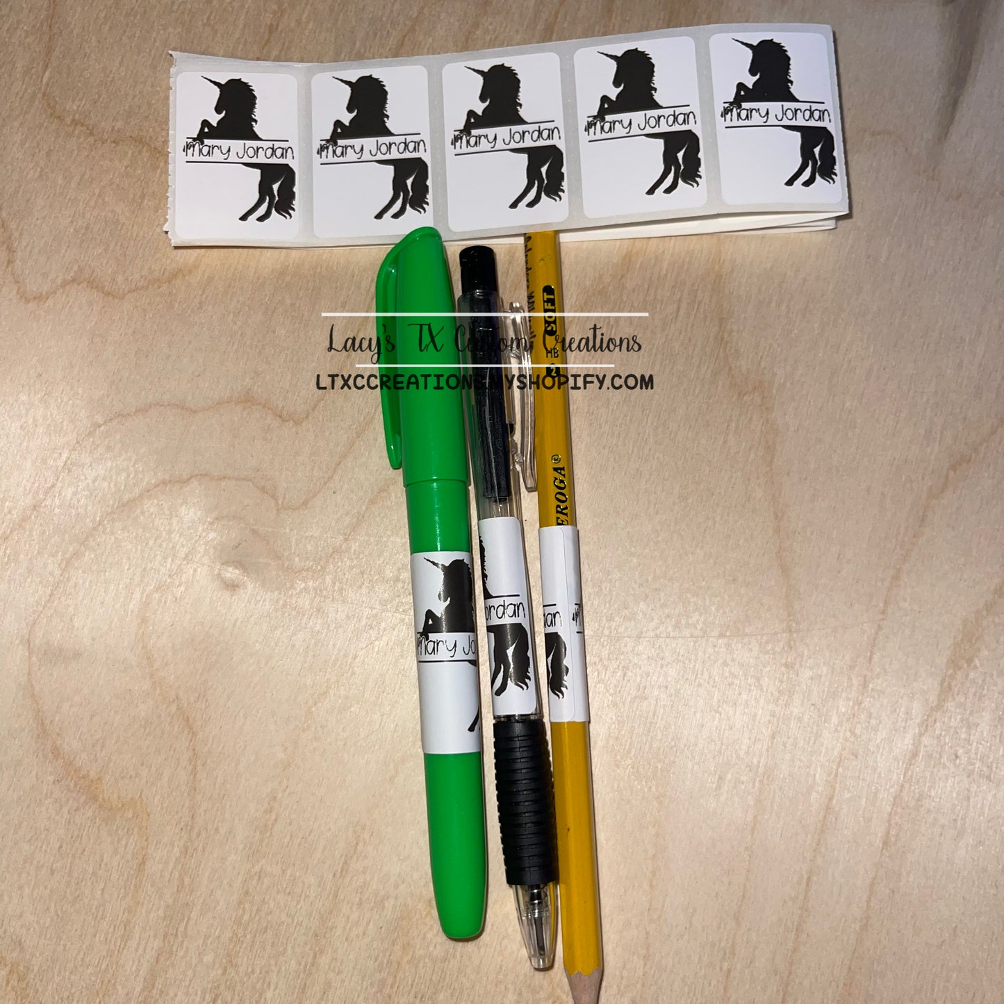 *BACK TO SCHOOL* Thermal Name Labels