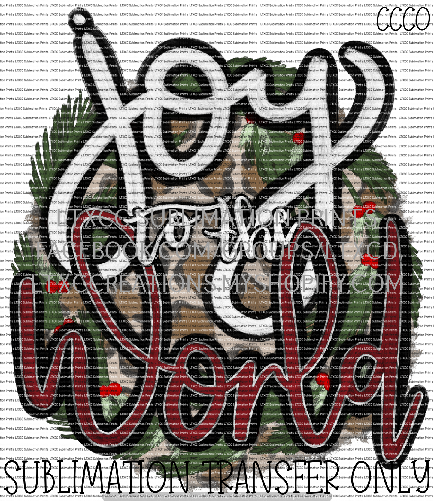 Joy to the World - SUBLIMATION PRINT TRANSFER