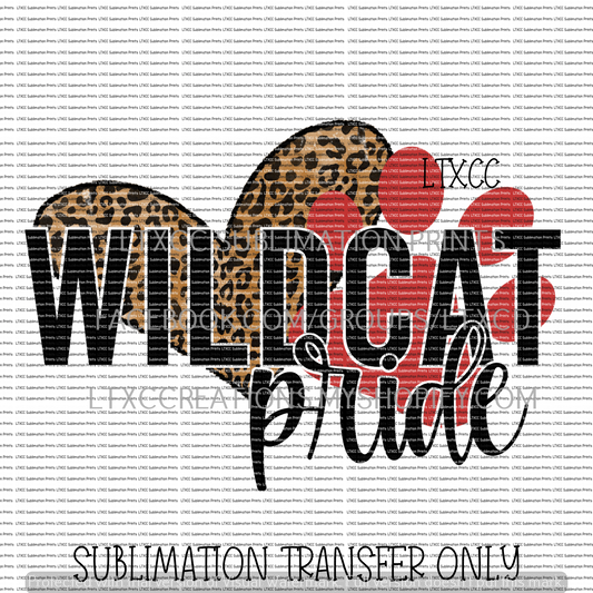 WILDCAT PRIDE - SUBLIMATION PRINT TRANSFER